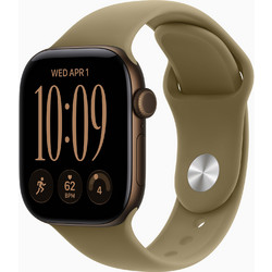 Apple Watch Series 12 46mm Aluminum Dark Bronze Olive