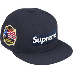 Supreme Καπέλο Jockey Υφασμάτινο Navy Μπλε FW26H31