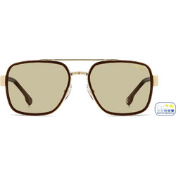 Carrera CA1092S 09Q8J Ανδρικά Γυαλιά Ηλίου Aviator Μεταλλικά Χρυσά με Καφέ Φακό