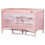 Chipolino Ariel Παρκοκρέβατο 2 Επιπέδων με Στρώμα & Δίχτυ Powder Pink KOSIAR264PP