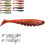 Storm RIP Shad Τεχνητό Δόλωμα Ψαράκι 18cm 44gr BCG Brown Clear Gold