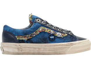 Vans LX Old Skool 36 Ανδρικά Sneakers Navy Μπλε VN000E8VNVY1
