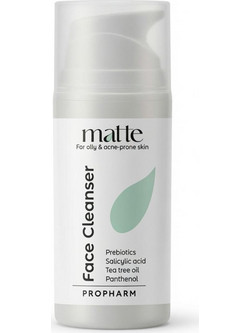Propharm Matte Ενυδατικό Gel Καθαρισμού Προσώπου 100ml
