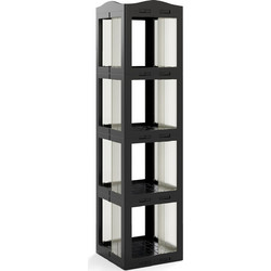 Costway Βιβλιοθήκη 36.5x36x141.5cm CB11097BK