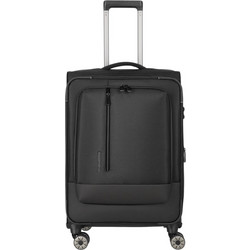Travelite Crosslite 092948-01 Βαλίτσα Μεσαία 66x43x28cm με 4 Ρόδες Μαύρη