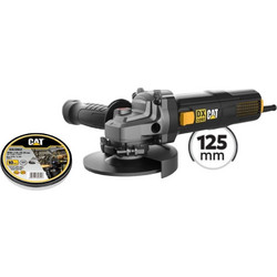 CAT DX3065 Combo-57 Γωνιακός Τροχός Ρεύματος 1400W 125mm με Ρύθμιση Στροφών
