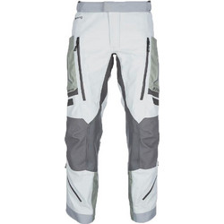 Klim Badlands Pro Ανδρικό Παντελόνι Μηχανής 4 Εποχών Αδιάβροχο Gore-Tex Λευκό Γκρι