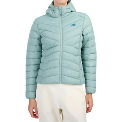 4F Γυναικείο Μπουφάν Puffer Κοντό Γαλάζιο 4FWAW26TDJAF0924-47S