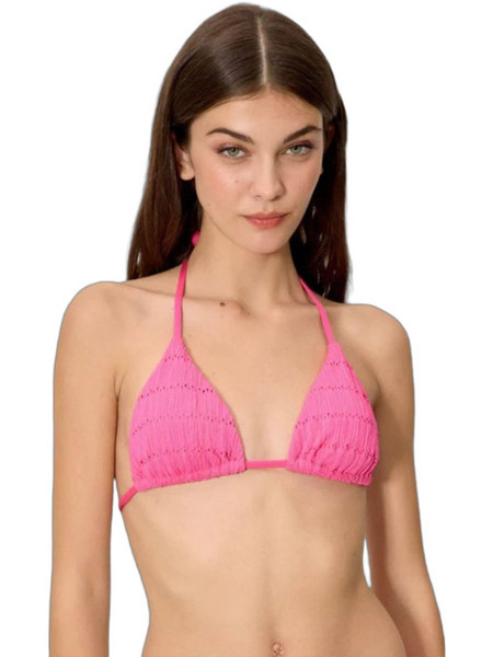Ysabel Mora Bikini Top Τριγωνάκι Φούξια 83211