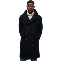 Superdry Ανδρικό Παλτό Μακρύ Μαύρο M5012384A-98T