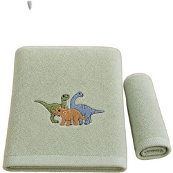 Astron Dinosaurs Σετ Παιδικές Πετσέτες 2τμχ 500gr/m² 85203