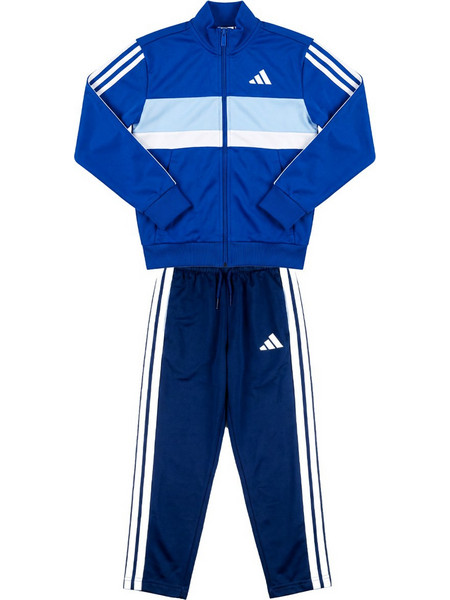 Adidas Παιδικό Σετ Φόρμας Royal Blue KZ0116