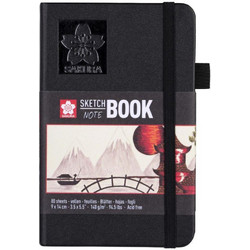 Sakura Sketchbook 9x14cm 140gr/m² 80 Κρεμ Φύλλα