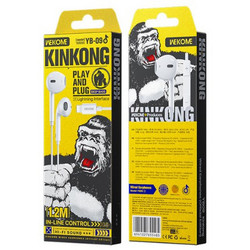 Wekome YB09 Handsfree In-Ear Lightning White