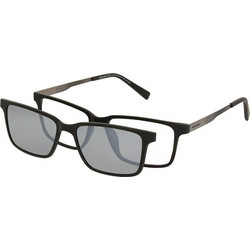 Solano CL90316 D Ανδρικός Σκελετός Γυαλιών Οράσεως με Clip-On Μεταλλικός Μαύρος