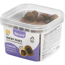Record Tricky Traps Semi-Moist with Beef & Cheese 120gr