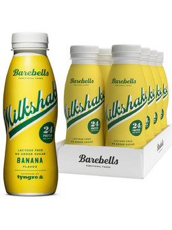 Barebells Milkshake Banana Πρωτεΐνη Χωρίς Λακτόζη 8x330 ml