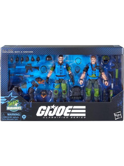 Hasbro G.I. Joe 220 Mad Marauders Footloose & Mutt & Junkyard Σετ Φιγούρες Δράσης για 4+ Ετών 15cm