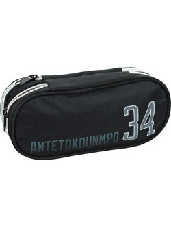 Back Me UP NBA Giannis Antetokounmpo Κασετίνα με 2 Θήκες Μαύρη 378-13141