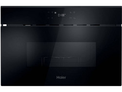 Haier H38SIDBF7XS Εντοιχιζόμενος Φούρνος Μικροκυμάτων με Grill 24lt Μαύρος