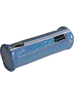 Exacompta Glitter Κασετίνα Βαρελάκι Μπλε 52770E