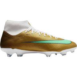 Nike Mercurial Superfly 11 Academy "Kylian Mbappe" MG IO5000-701 Ποδοσφαιρικά Παπούτσια με Τάπες και Καλτσάκι Χρυσά Λευκά