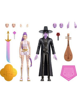 Mattel K-Pop Demon Hunters Rumi & Jinu Σετ Φιγούρες Δράσης για 4+ Ετών 15cm