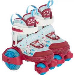 Hudora My First Quad Rollers Παιδικά Τιρκουάζ Κόκκινα 22051