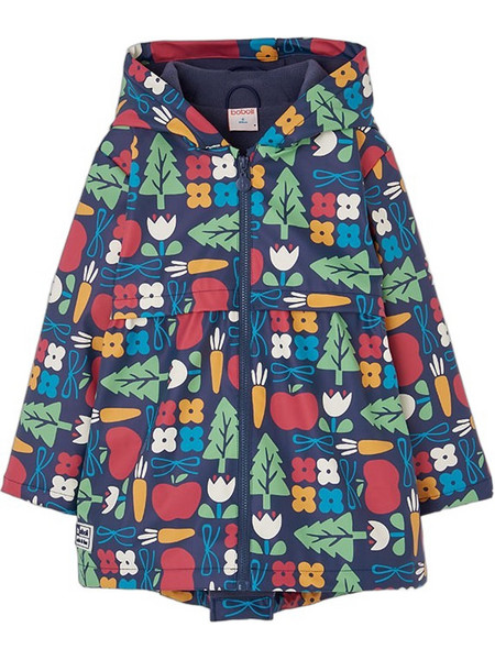 Boboli Παιδικό Μπουφάν Χειμωνιάτικο Softshell Αδιάβροχο Navy Μπλε Κόκκινο 494007-9923