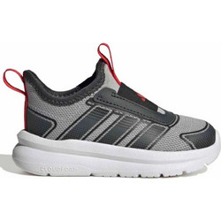 Adidas Tensaur Comfort 2 Παιδικά Αθλητικά Παπούτσια για Τρέξιμο Μαύρα Γκρι KJ2817