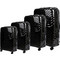 Cardinal 7000 Σετ Βαλίτσες 4τμχ Μαύρες Cardinal 7000 Σετ Βαλίτσες 4τμχ Μαύρες