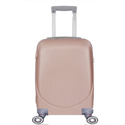 Ormi PS219-18 Βαλίτσα Καμπίνας 55x35x20cm με 4 Ρόδες Ροζ Χρυσή