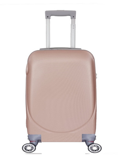 Ormi PS219-18 Βαλίτσα Καμπίνας 55x35x20cm με 4 Ρόδες Ροζ Χρυσή