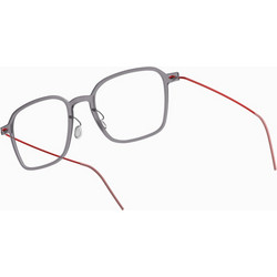 Lindberg C22M/U33 Ανδρικός Σκελετός Γυαλιών Οράσεως Μεταλλικός Κόκκινος