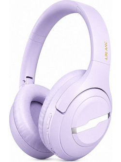 L90 Ασύρματα Bluetooth Ακουστικά Over Ear με Noise Cancelling Λιλά