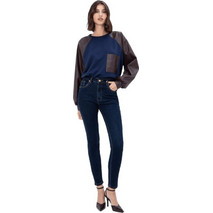 Toi & Moi Ψηλόμεσο Γυναικείο Τζιν Παντελόνι Skinny Εφαρμογή Μαύρο 20-5946-226