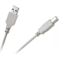 KPO2784-5 Καλώδιο USB-A Male 2.0 to USB-B Male 5m Grey