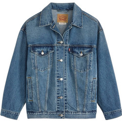Levi's Γυναικείο Μπουφάν Τζιν Μακρύ Μπλε A3472-0019