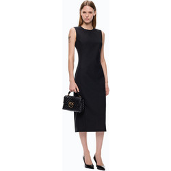 Pinko Midi Φόρεμα για Γάμο / Βάπτιση Μαύρο 107587A3G3-Z99