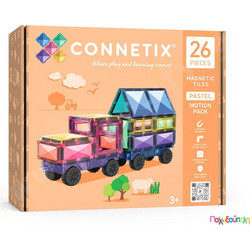 Connetix Magnetic Tiles Pastel Motion Pack