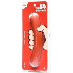 Gadget Master Sausage Jumbo Squishy Κόκκινο