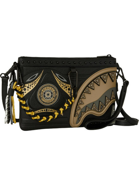 Sprayground A.i Sharks Of The Gold Oceans Ανδρική Τσάντα Ώμου / Χιαστί Μαύρη 910B8095NSZ