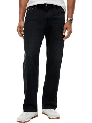 Tommy Jeans Sonny Ανδρικό Τζιν Παντελόνι Ελαστικό Mom Fit Εφαρμογή Μαύρο DM0DM23476-1BZ
