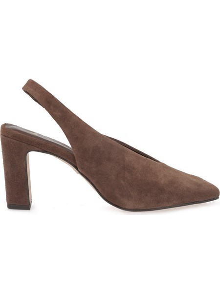 Carrano Γόβες Slingback με Χοντρό Ψηλό Τακούνι Καφέ E84663-862004C-CABL01