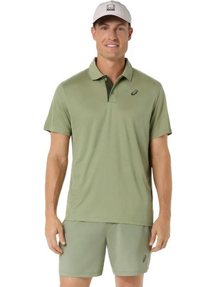 ASICS Court Ανδρική Αθλητική Μπλούζα Polo Πράσινη 2041A340-304