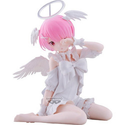 Banpresto Re:Zero Starting Life in Another World Relax Time Ram Sweet Angel 13cm