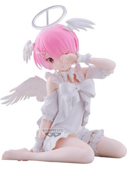 Banpresto Re:Zero Starting Life in Another World Relax Time Ram Sweet Angel 13cm