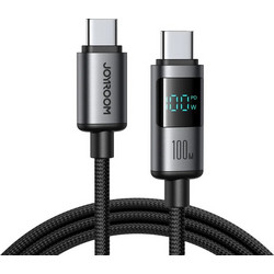 Joyroom S-A16 Pro Braided USB-C to USB-C 100W 2m Black