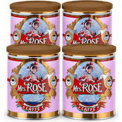 Mrs Rose Καφές Espresso Arabica Αλεσμένος 4x250gr