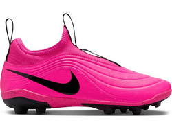 Nike Jr. Tiempo Maestro Club Flex MG IB5029-600 Παιδικά Ποδοσφαιρικά Παπούτσια με Τάπες και Καλτσάκι Φούξια